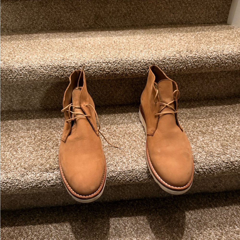 Tan Leather Chukka Boots by Thursday Boots